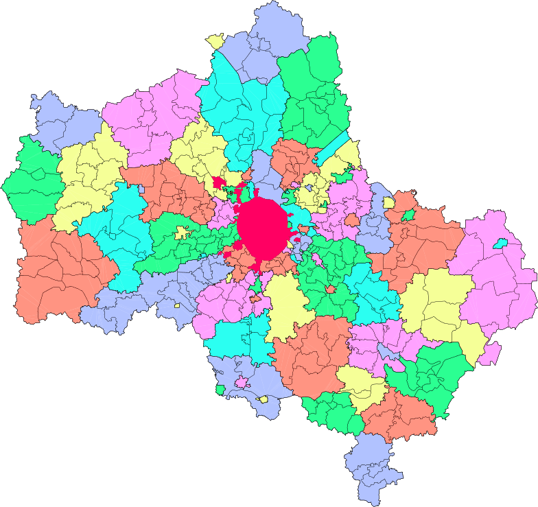 Карта эвакуаторов в Москве